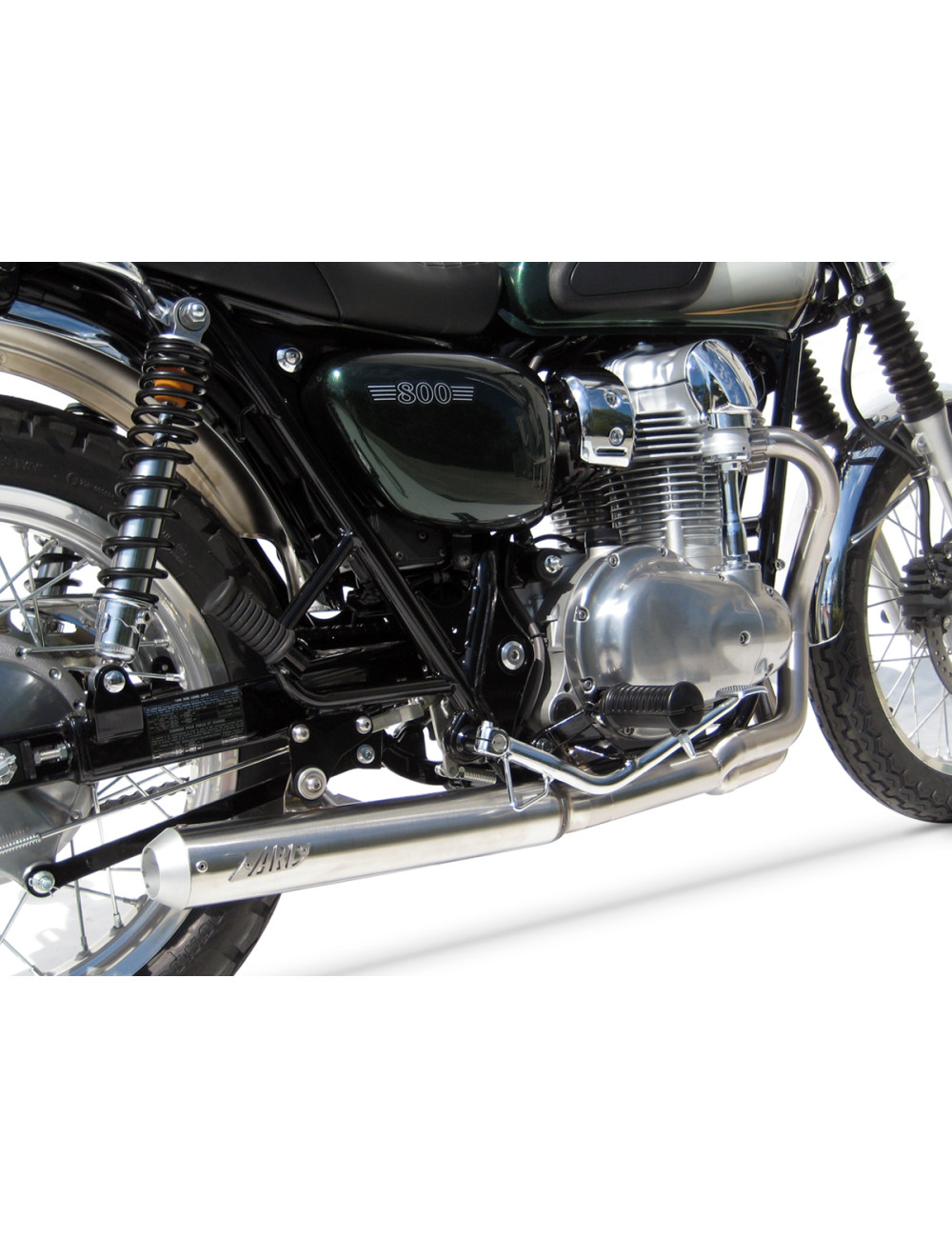 Scarico Kawasaki W800 10-17 Cross