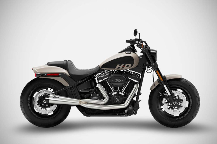 Fat Bob 114 exhaust Harley-Davidson 2017/2024 full kit Zard