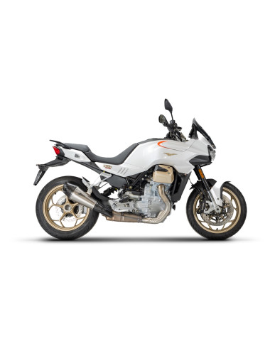 Moto Guzzi V100 Mandello 2023 Slip-On Titanium Racing or Homologated Exhaust
