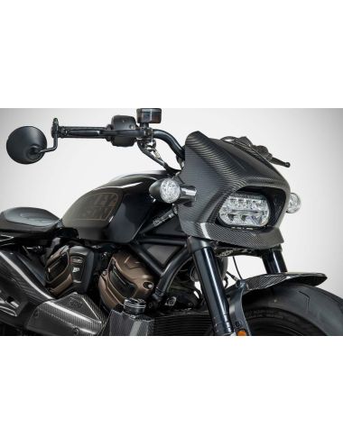 Harley-Davidson SPORTSTER S Carbon Fiber Headlight Fairing Kit