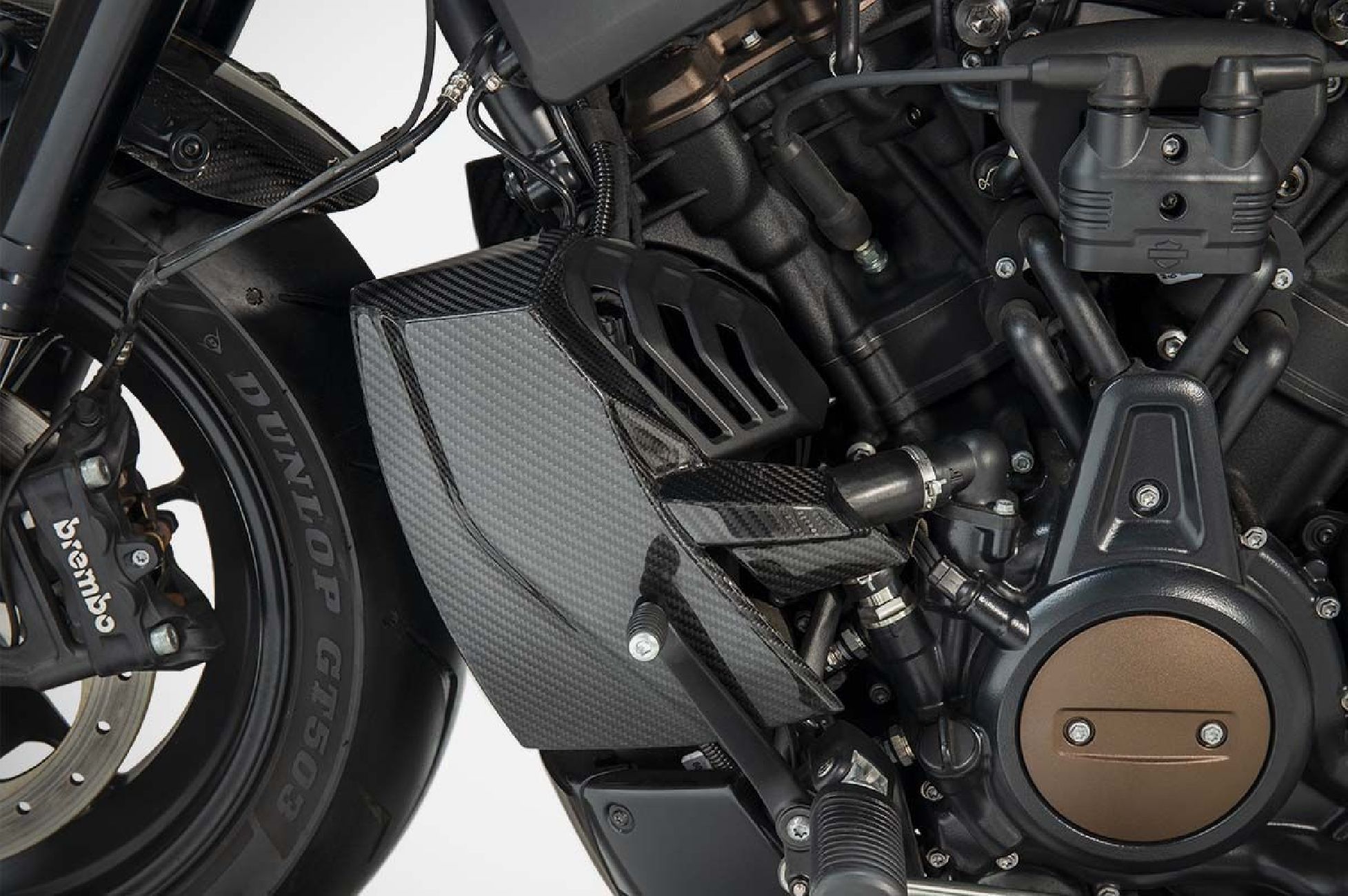 Harley Davidson SPORTSTER S COVER RADIATORI + PANNELLO LATERALE 21-23