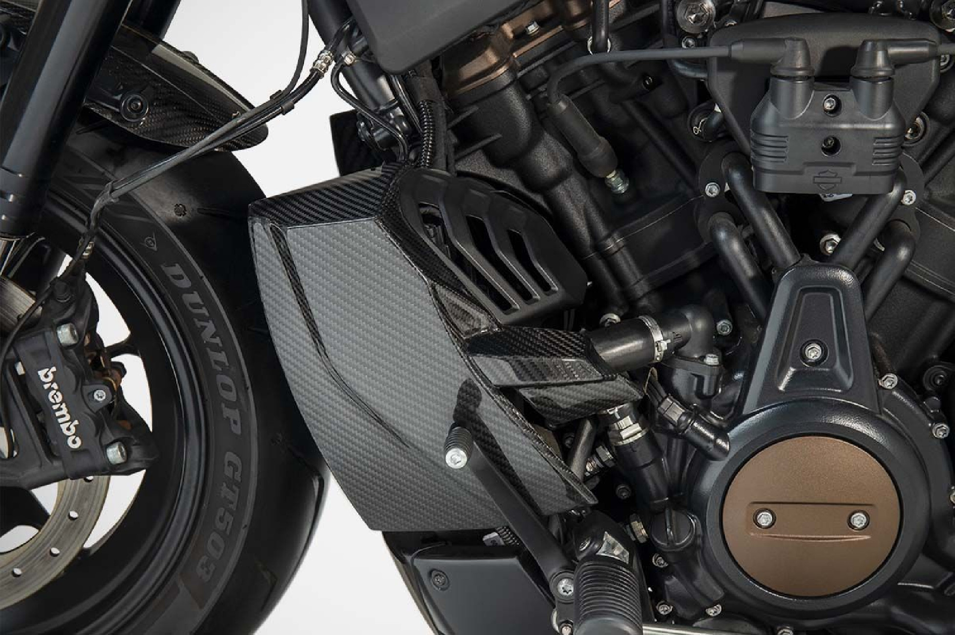 Harley Davidson SPORTSTER S COVER RADIATORI + PANNELLO LATERALE 21-26