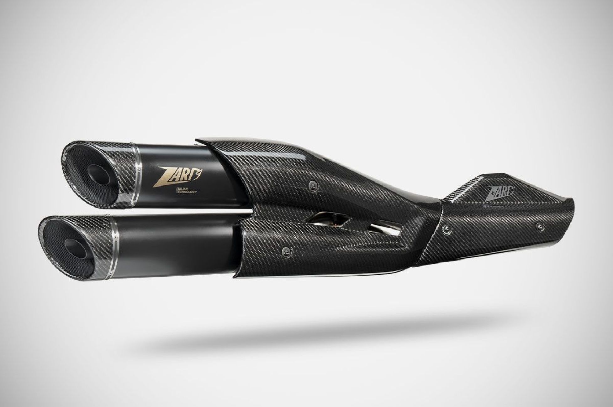 Harley-Davidson Sportster S upgraded with Zard slip-on – urban background