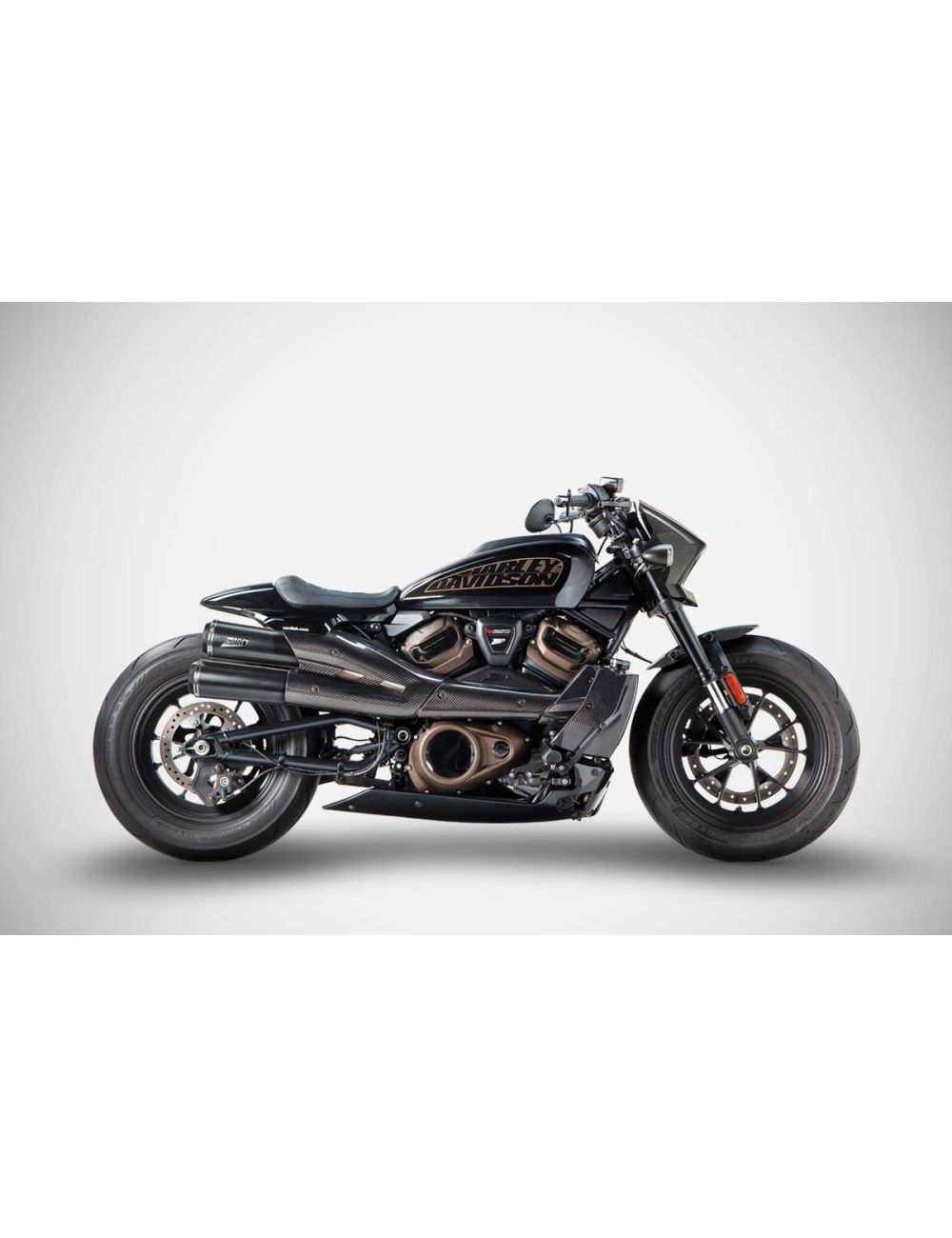 Scarico SPORTSTER S "Top Gun" Slip-On Kit Harley-Davidson