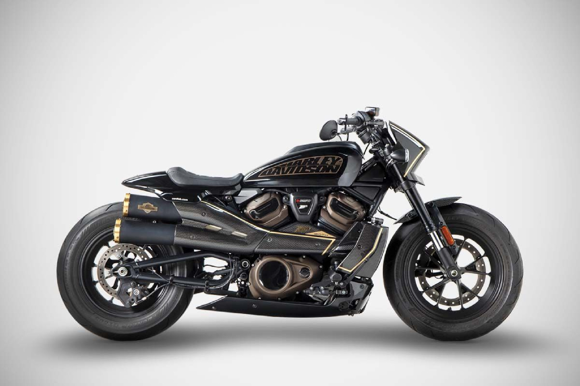 HARLEY-DAVIDSON SPORTSTER S | CARBON FAIRING KIT "120TH" (21-26) - ZARD
