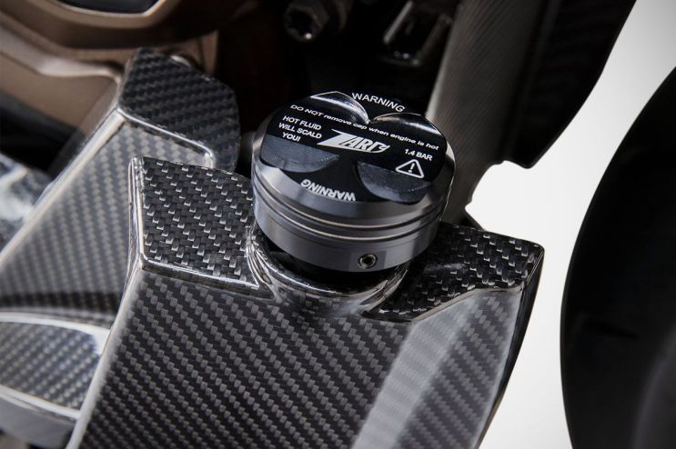 SPORTSTER S | Radiator plug + suspension regulator plug Harley-Davidson Zard