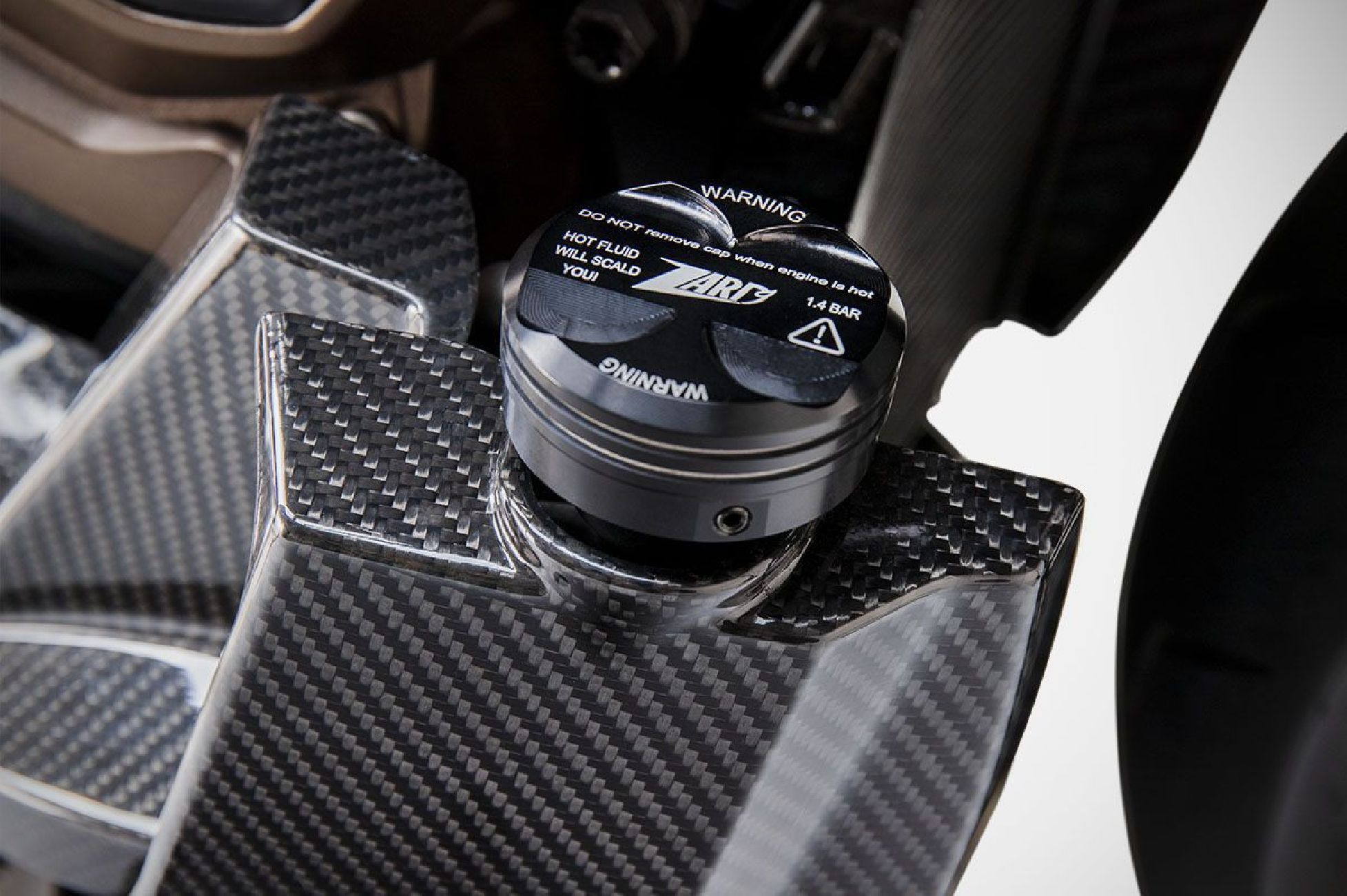 SPORTSTER S | Tappo copertura radiatore + tappo regolatore sospensione Harley-Davidson Zard