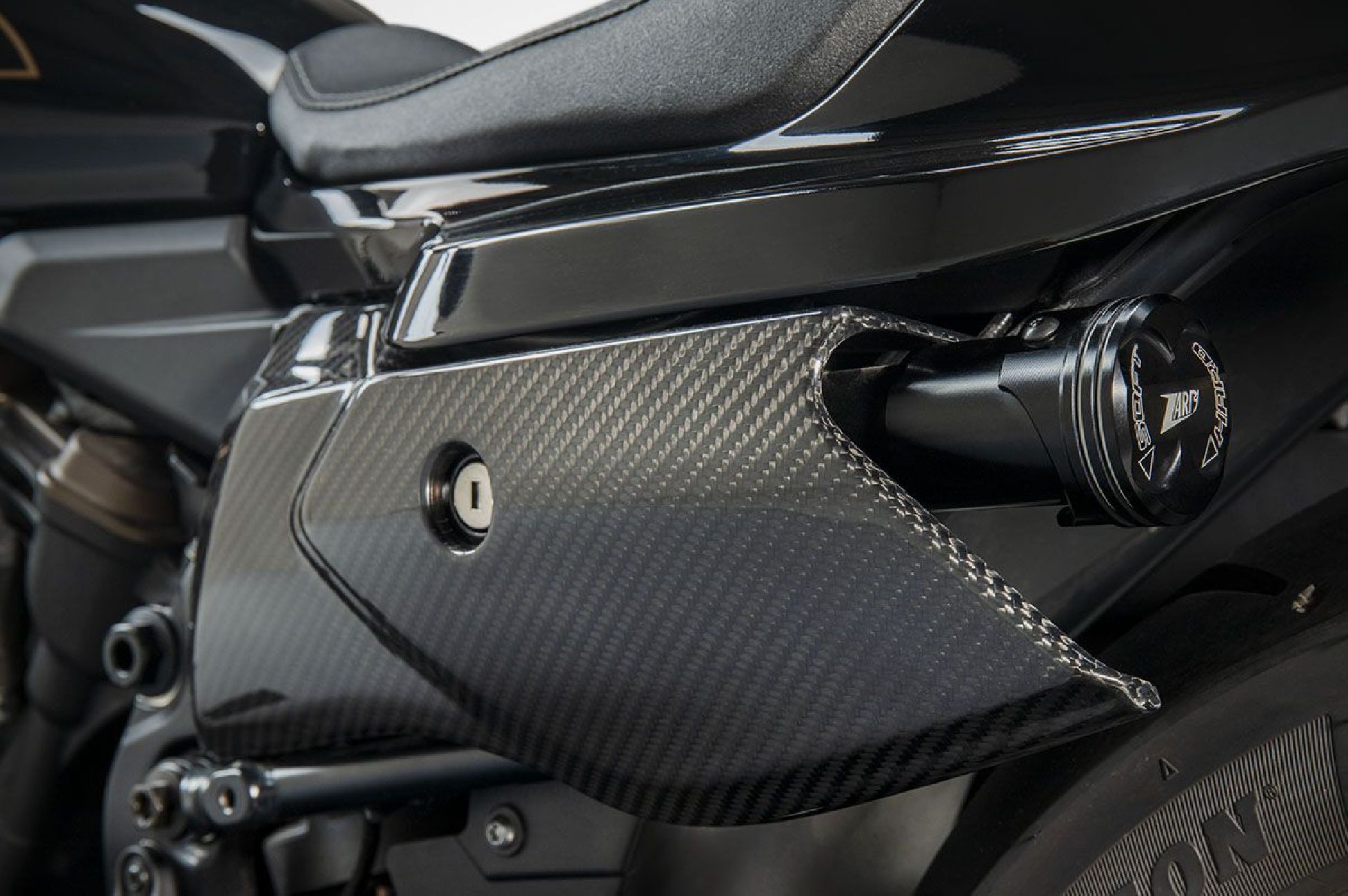 SPORTSTER S | Tappo copertura radiatore + tappo regolatore sospensione Harley-Davidson Zard