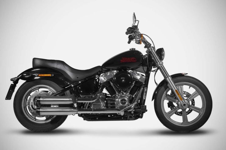 Harley-Davidson Softail Standard - 2017/2024 slip-ons overlapped Zard