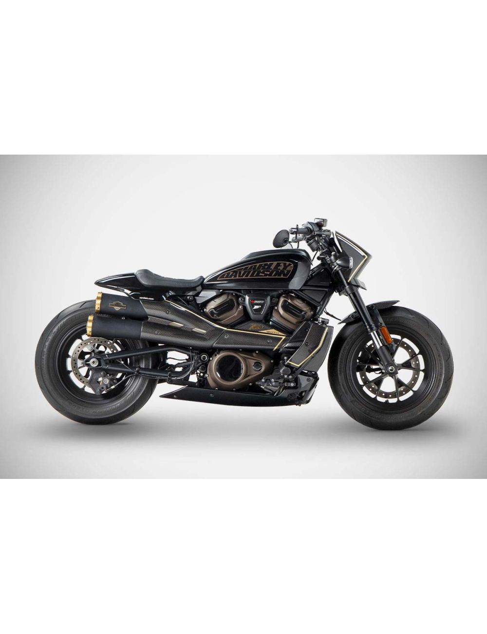 SPORTSTER S | PARAFANGO ANTERIORE IN FIBRA DI CARBONIO 120TH (21-24) HARLEY-DAVIDSON ZARD