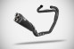 Triumph Scrambler 1200 full exhaust system black stainless steel racing (2024-2026) - Zard