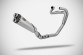 Triumph Scrambler 1200 full exhaust system stainless steel racing 2024-2026 - Zard