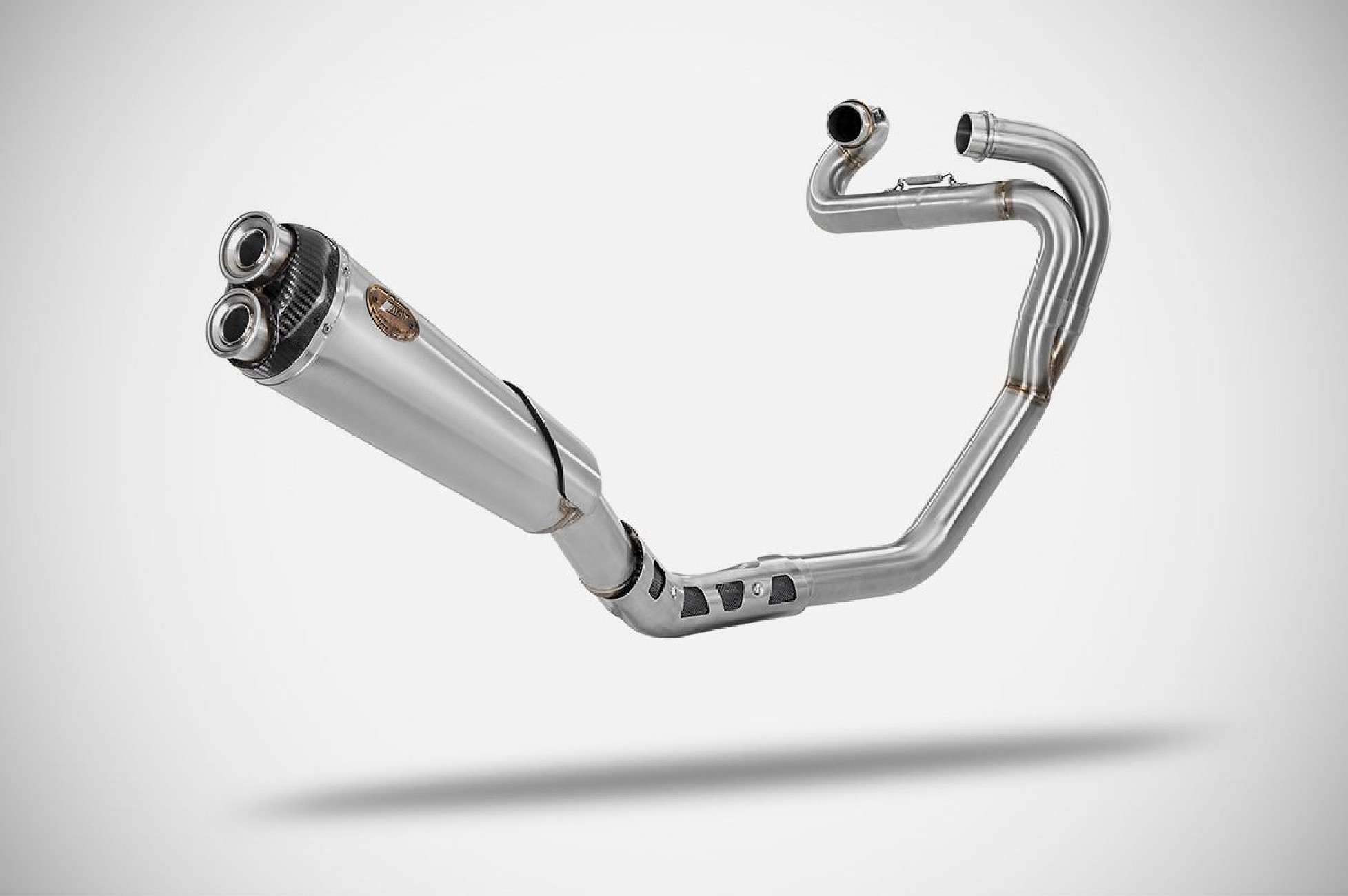 Triumph Scrambler 1200 full exhaust system stainless steel racing 2024-2026 - Zard