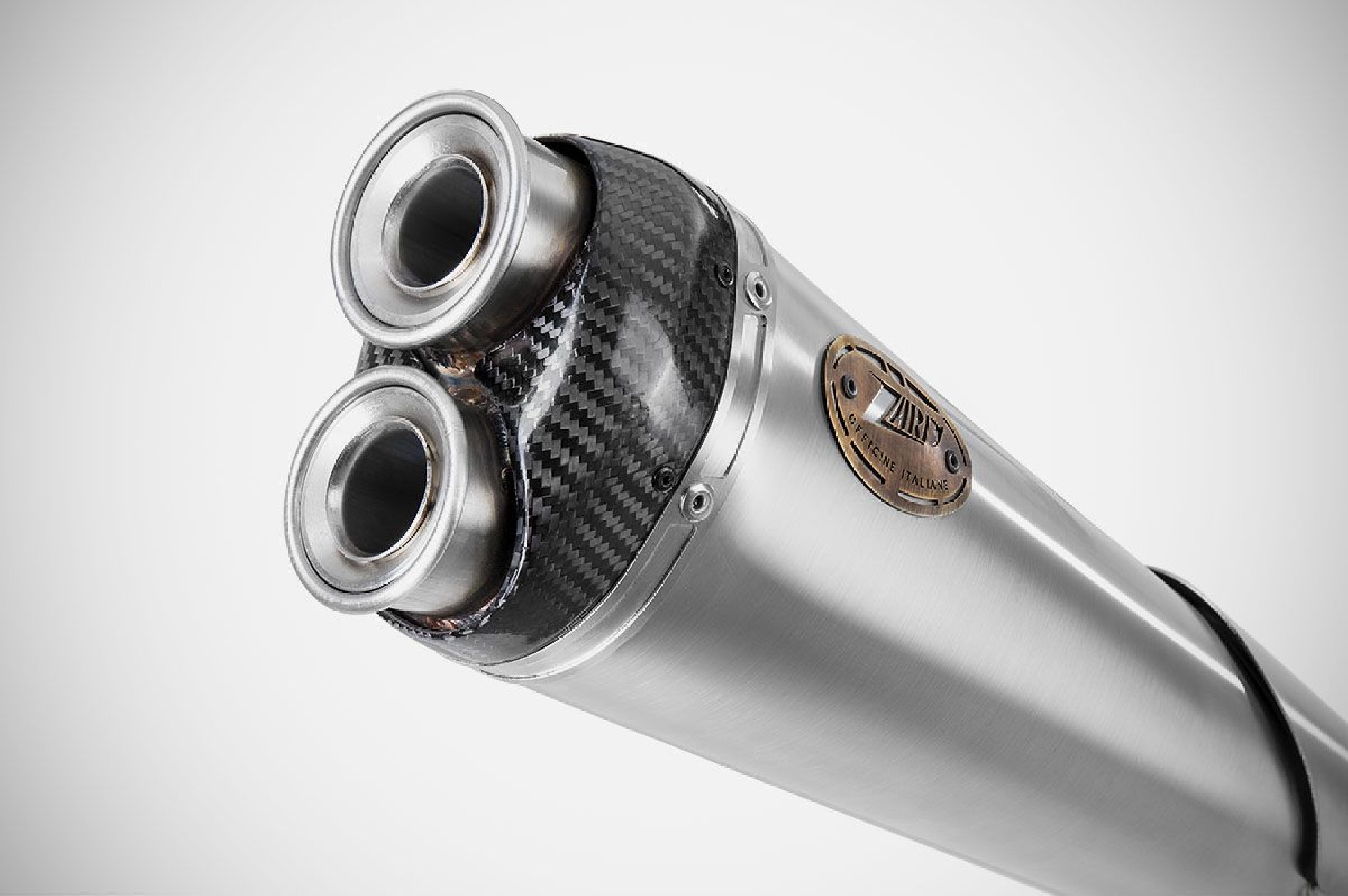 Triumph Scrambler 1200 sistema di scarico completo acciaio inox racing 24-26 - Zard
