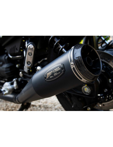 Moto Guzzi V7 850 21-23 Approved Stainless Steel Silencers