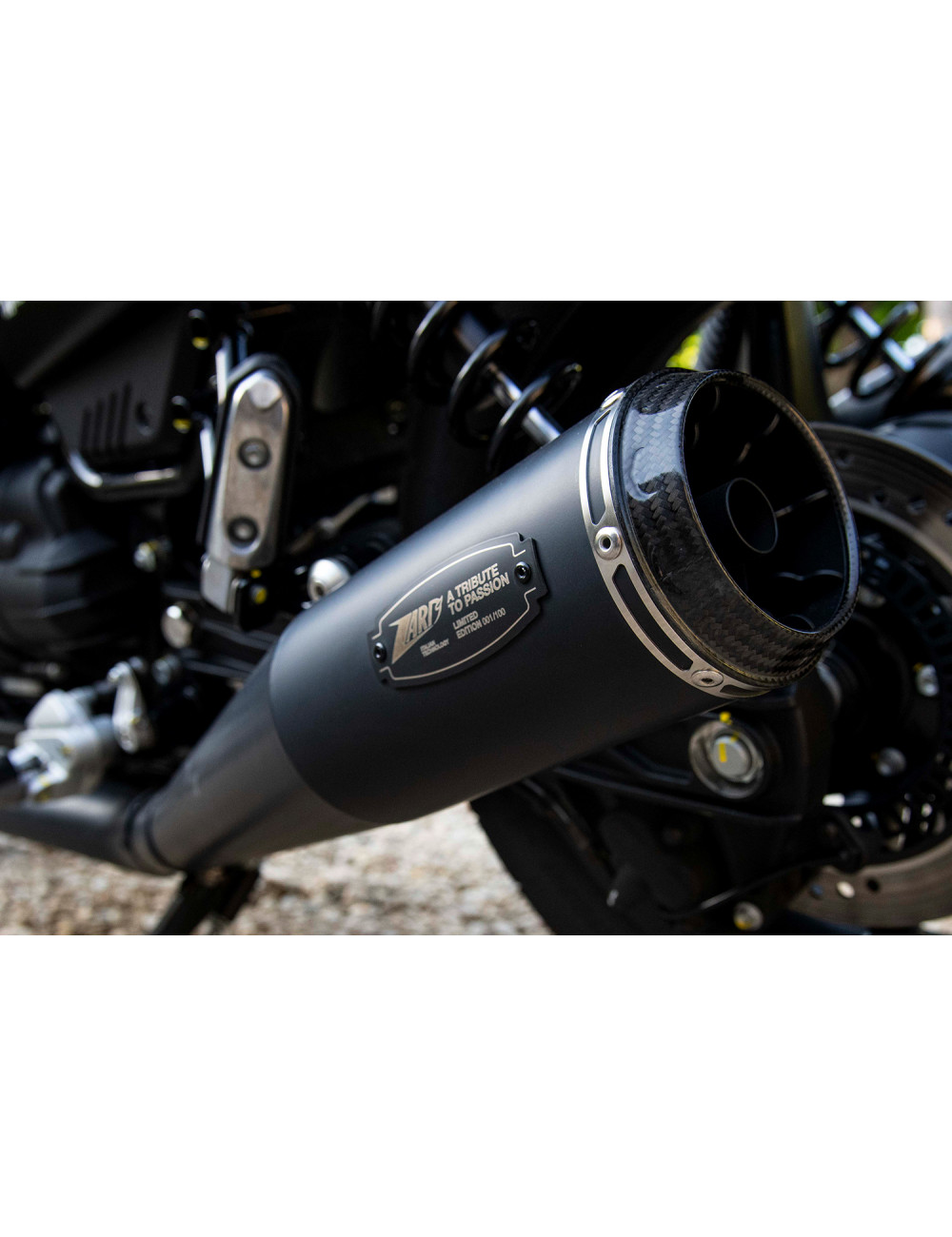 Moto Guzzi V7 850 21-23 Approved Stainless Steel Silencers