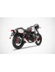 Moto Guzzi V7 II Racer 15-17 Slip-On Racer Silenziatori Racing