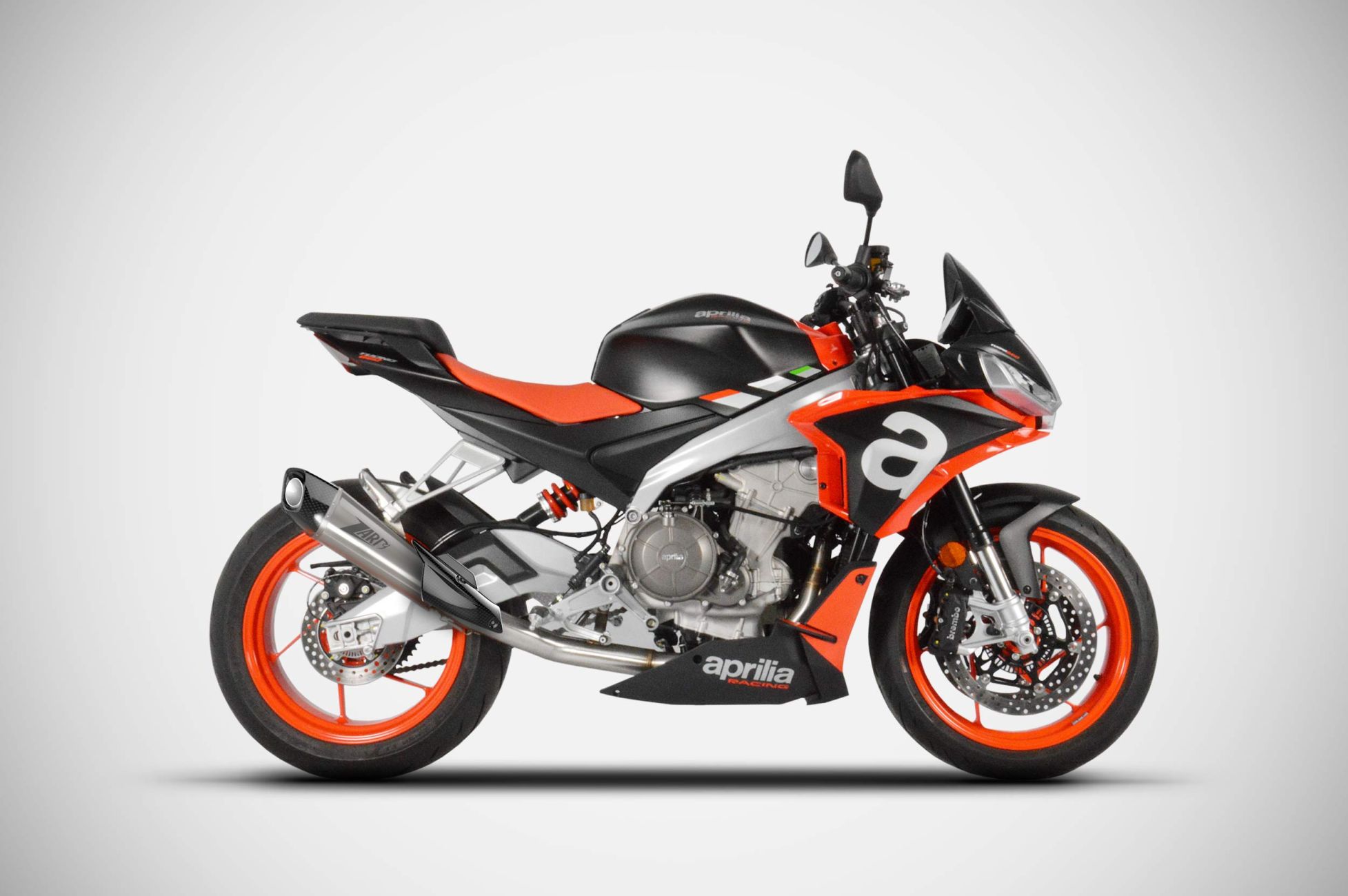 Scarico Aprilia RS TUONO 660 ZARD Acciaio Inox e Titanio