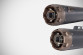 Fat Boy Exhaust Harley Davidson Overlapping Slip Ons