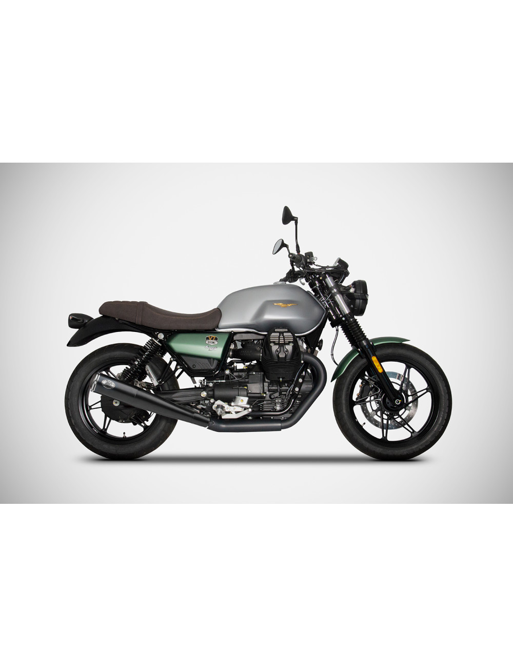 Moto Guzzi V7 850 21-23 Slip-On Silenziatori Inox Omologati e Racing