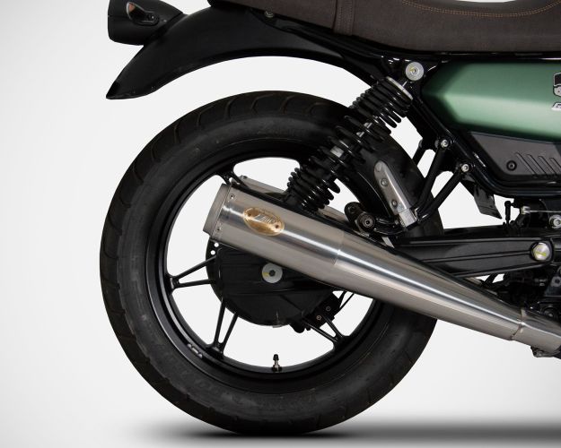 Moto Guzzi V7 850 21-23 Slip-On Approved and Racing Silencers