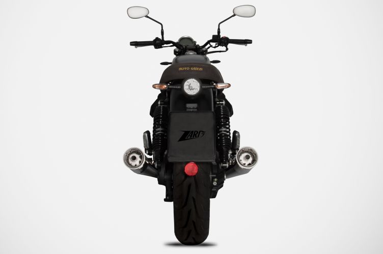 Moto Guzzi V7 850 21-23 Slip-On Approved Silencers