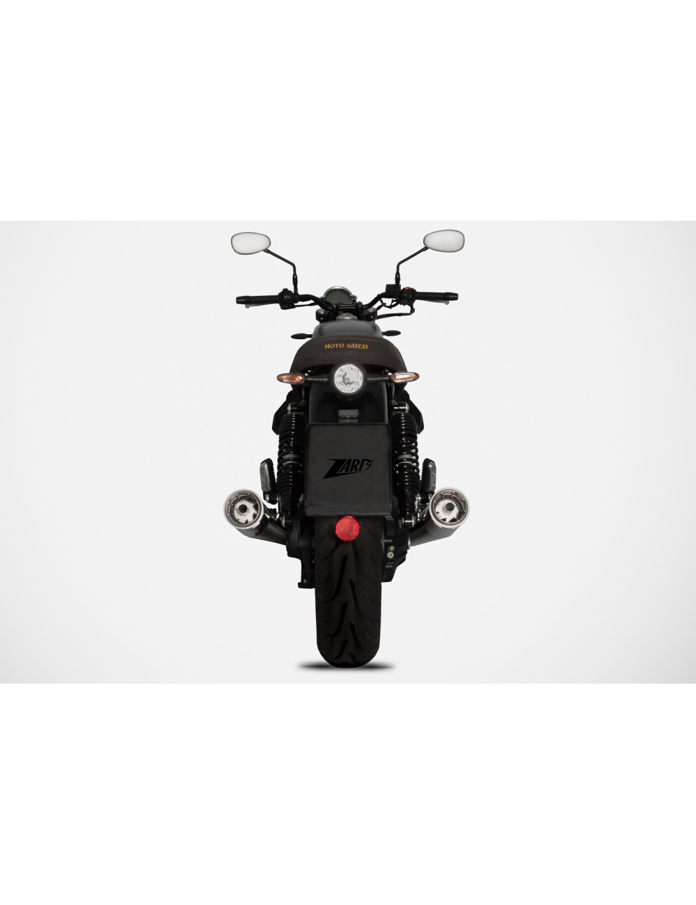 Moto Guzzi V7 850 21-23 Slip-On Approved Silencers