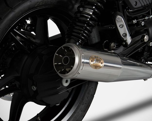 Moto Guzzi V7 850 21-23 Slip-On Approved Stainless Steel Silencers