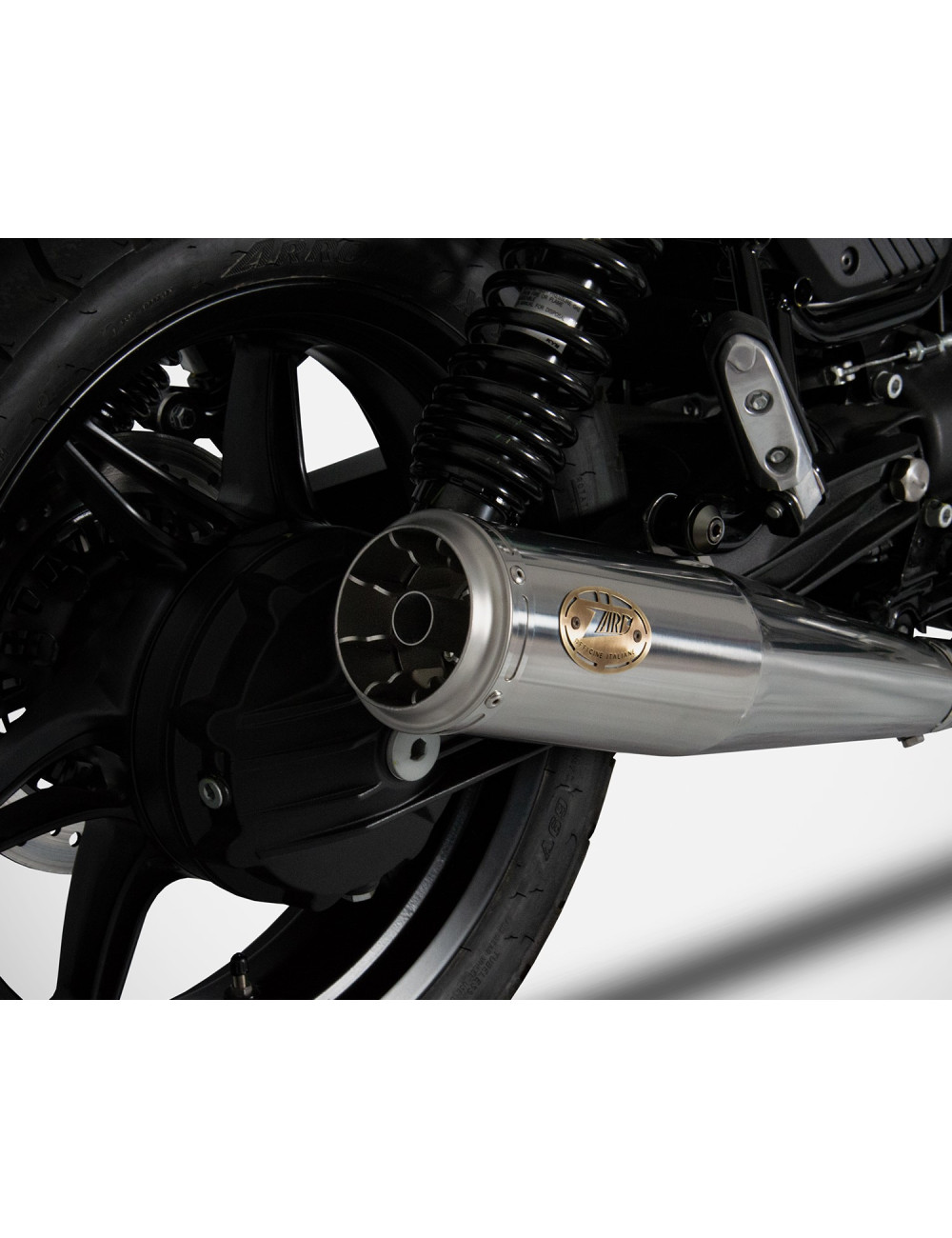 Moto Guzzi V7 850 21-23 Slip-On Approved Stainless Steel Silencers