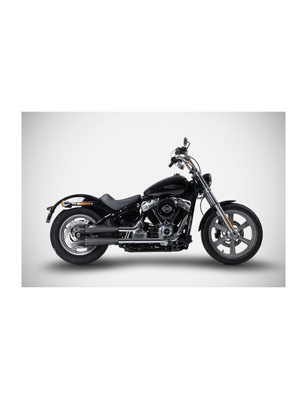 Scarico Softail Standard AVIO Slip-Ons (17-24) Silenziatori Inox Harley-Davidson Zard