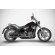 Harley-Davidson Softail Standard - 2017/2024 sistema di scarico silenziatori sovrapposti Zard