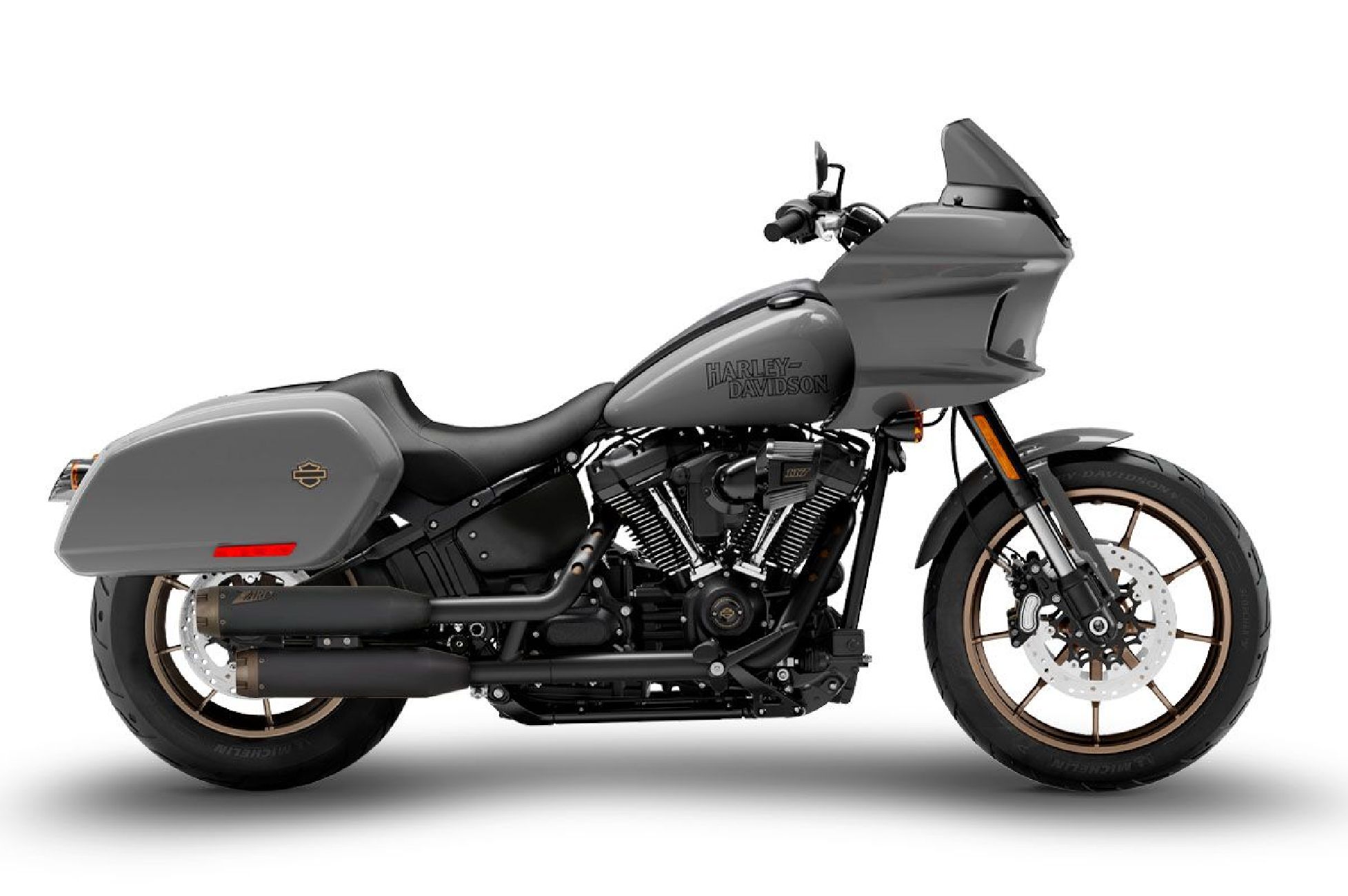 Harley-Davidson Low Rider ST - 2017/2024 sistema di scarico silenziatori sovrapposti Zard