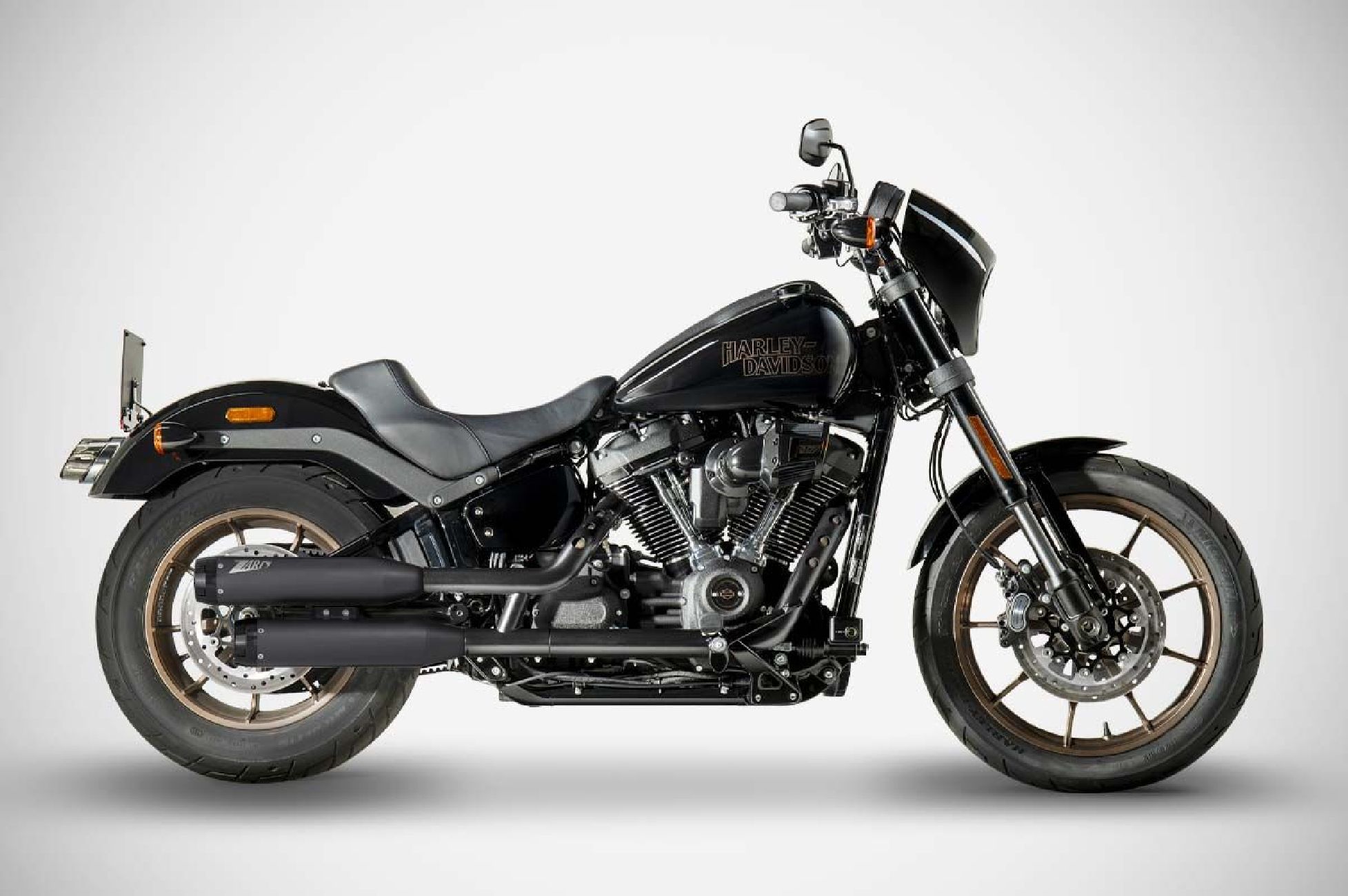 Harley-Davidson Low Rider S - 2017/2024 sistema di scarico silenziatori sovrapposti Zard