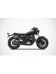 Moto Guzzi V9 Bobber/Roamer 16-19 Slip-On Slim Silenziatori