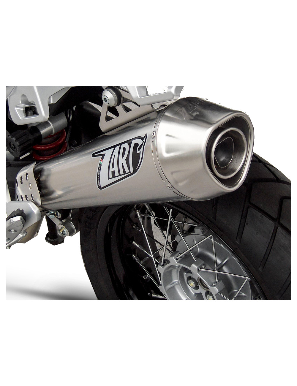 Moto Guzzi Stelvio 11-16 Slip-On Conico Silenziatore Omologato o Racing