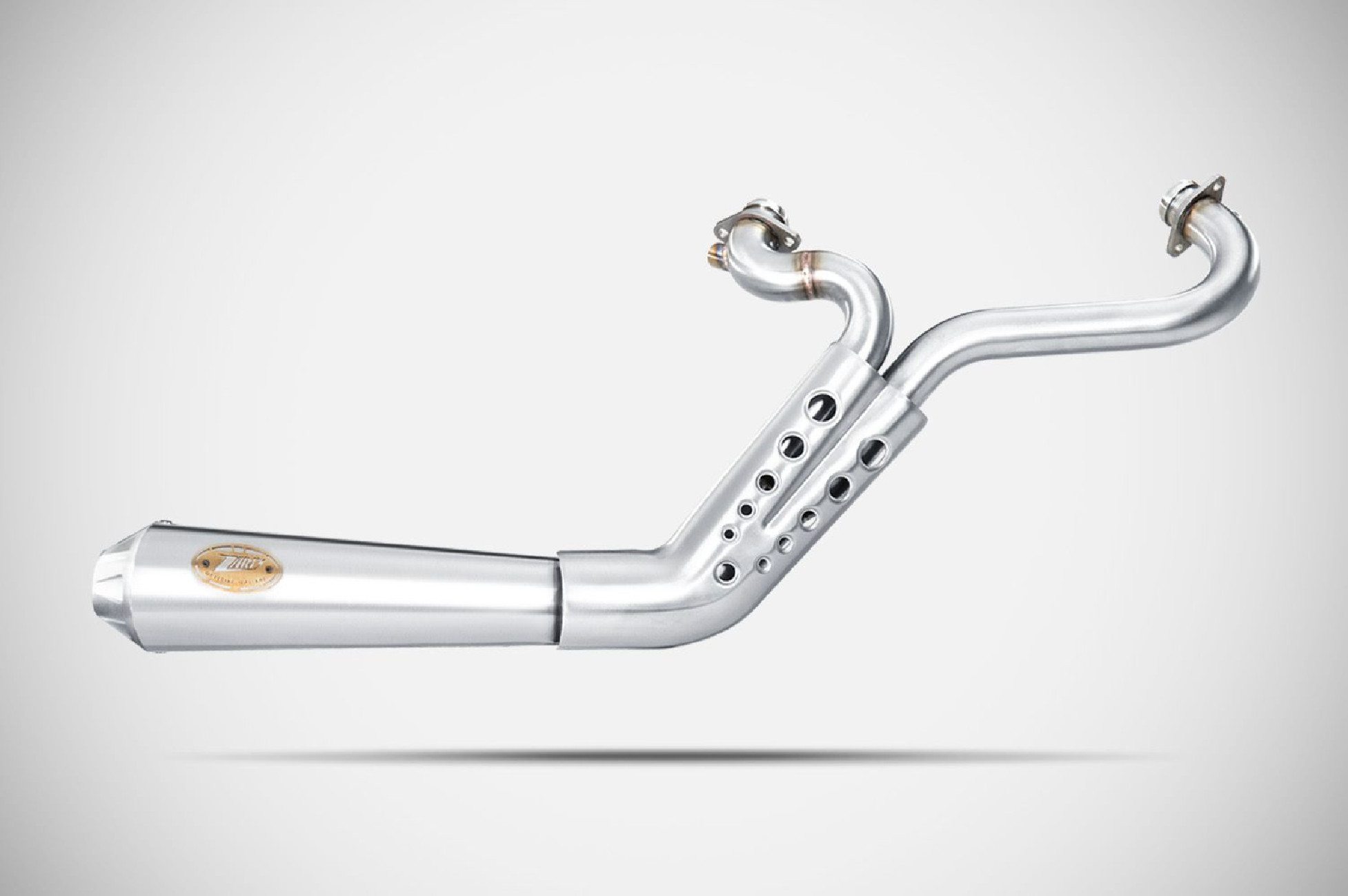 Harley Davidson Sportster 883-1200 (14-16) Exhaust Full kit Conical Stainless Steel - Zard
