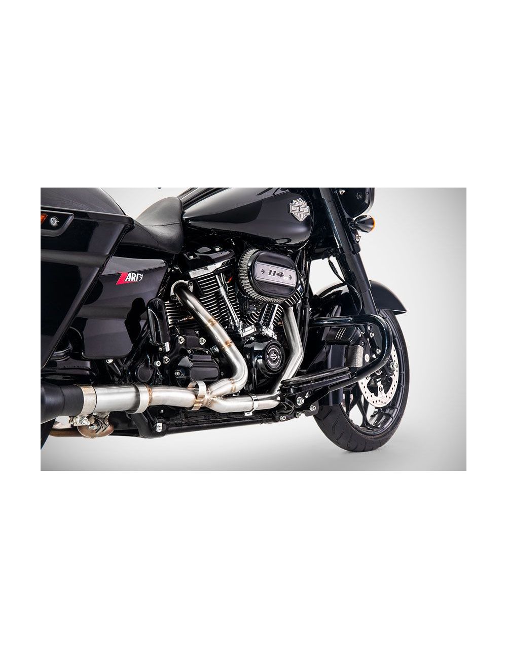 Decat Grand American Touring (17-23) Decatalizzatore Inox Harley-Davidson Zard