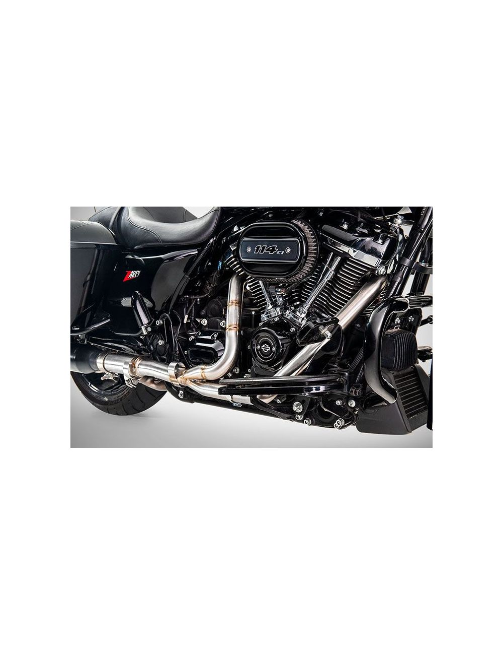 Decat Grand American Touring (17-23) Decatalizzatore Inox Harley-Davidson Zard