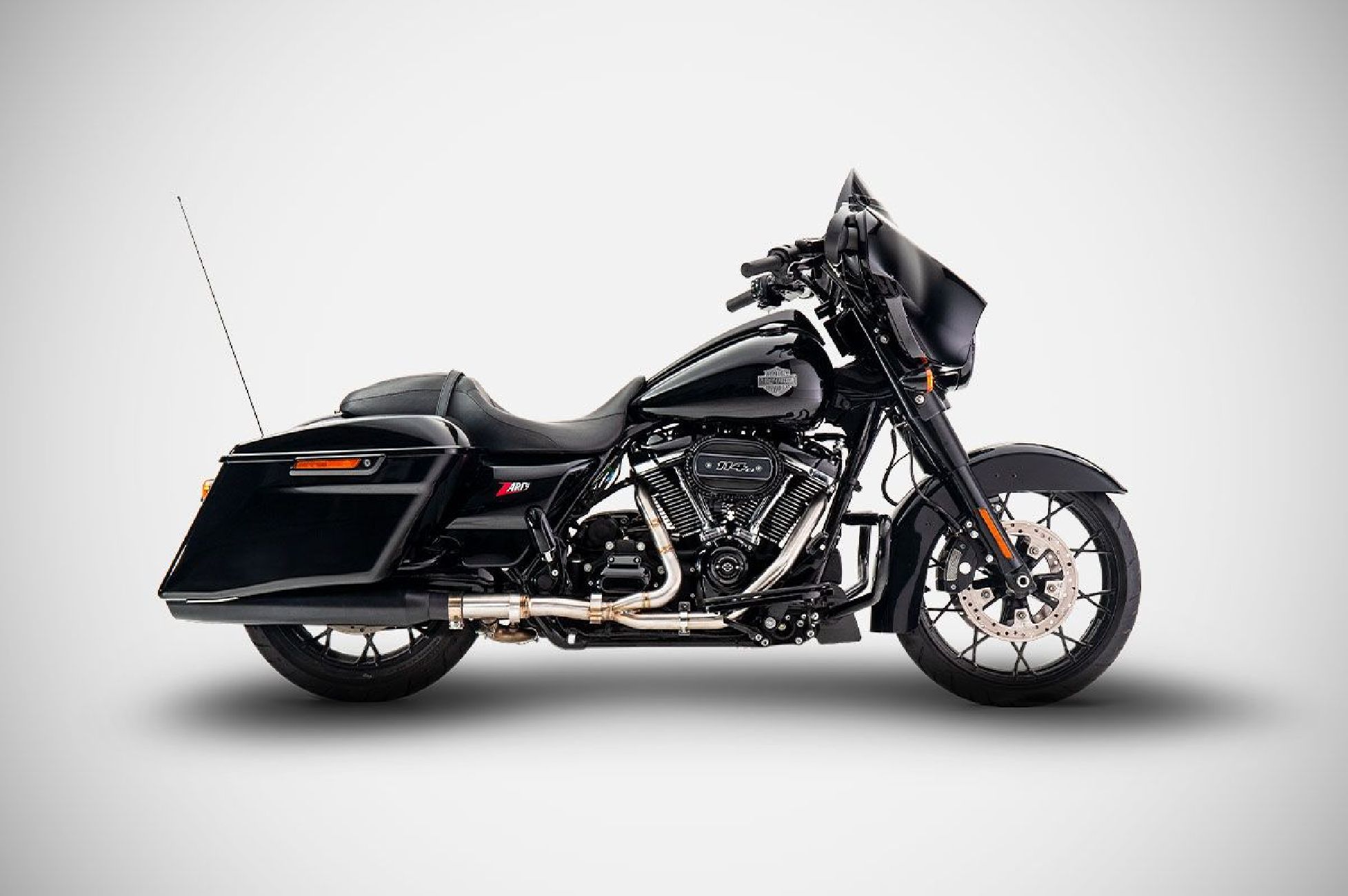 Decat Grand American Touring (17-23) Decat Stainless Steel Harley-Davidson Zard