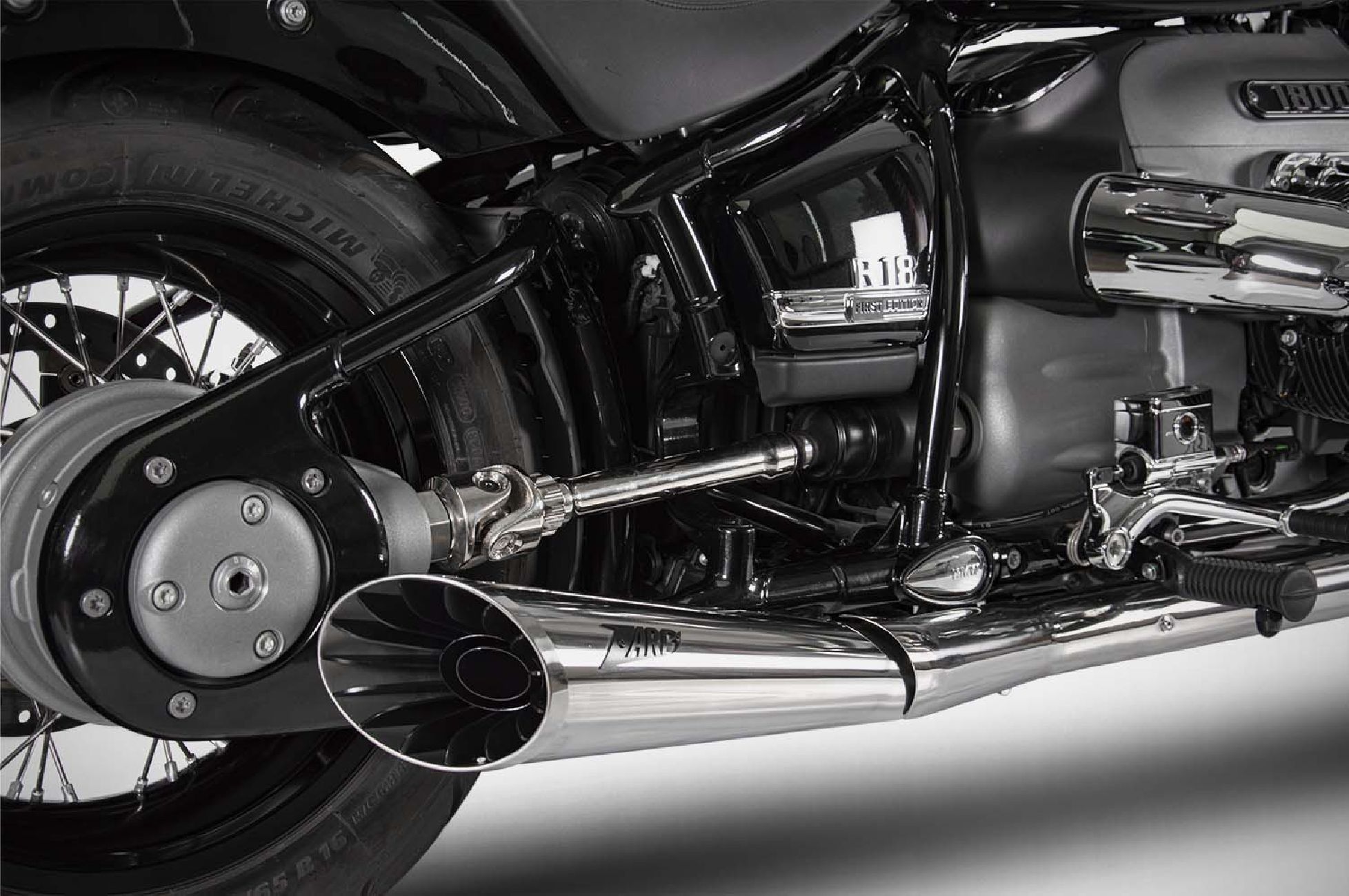 BMW R 18 exhaust SLIP-ONS 20-23 ZARD