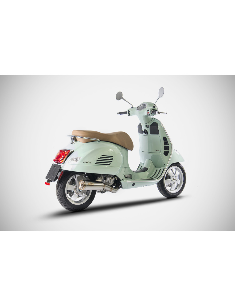 VESPA GTS 30 Silenziatore Inox con DB-Killer Estraibile