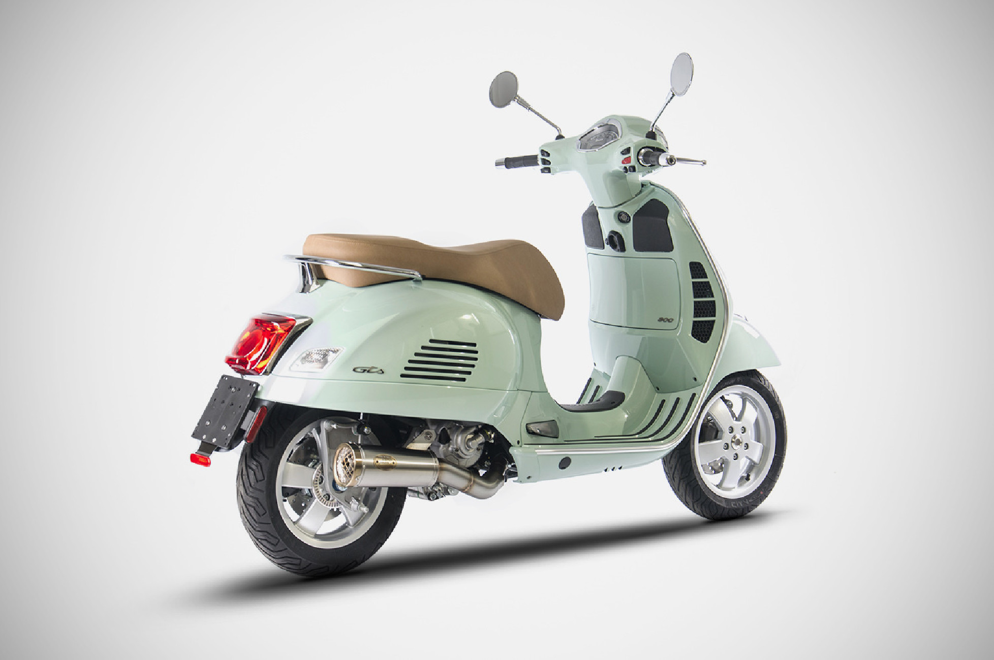 VESPA GTS 30 Silenziatore Inox con DB-Killer Estraibile