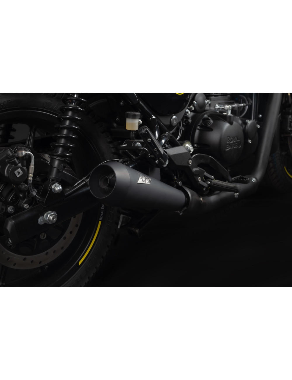 Royal Enfield HNTR 350 23 Slip-On silencer