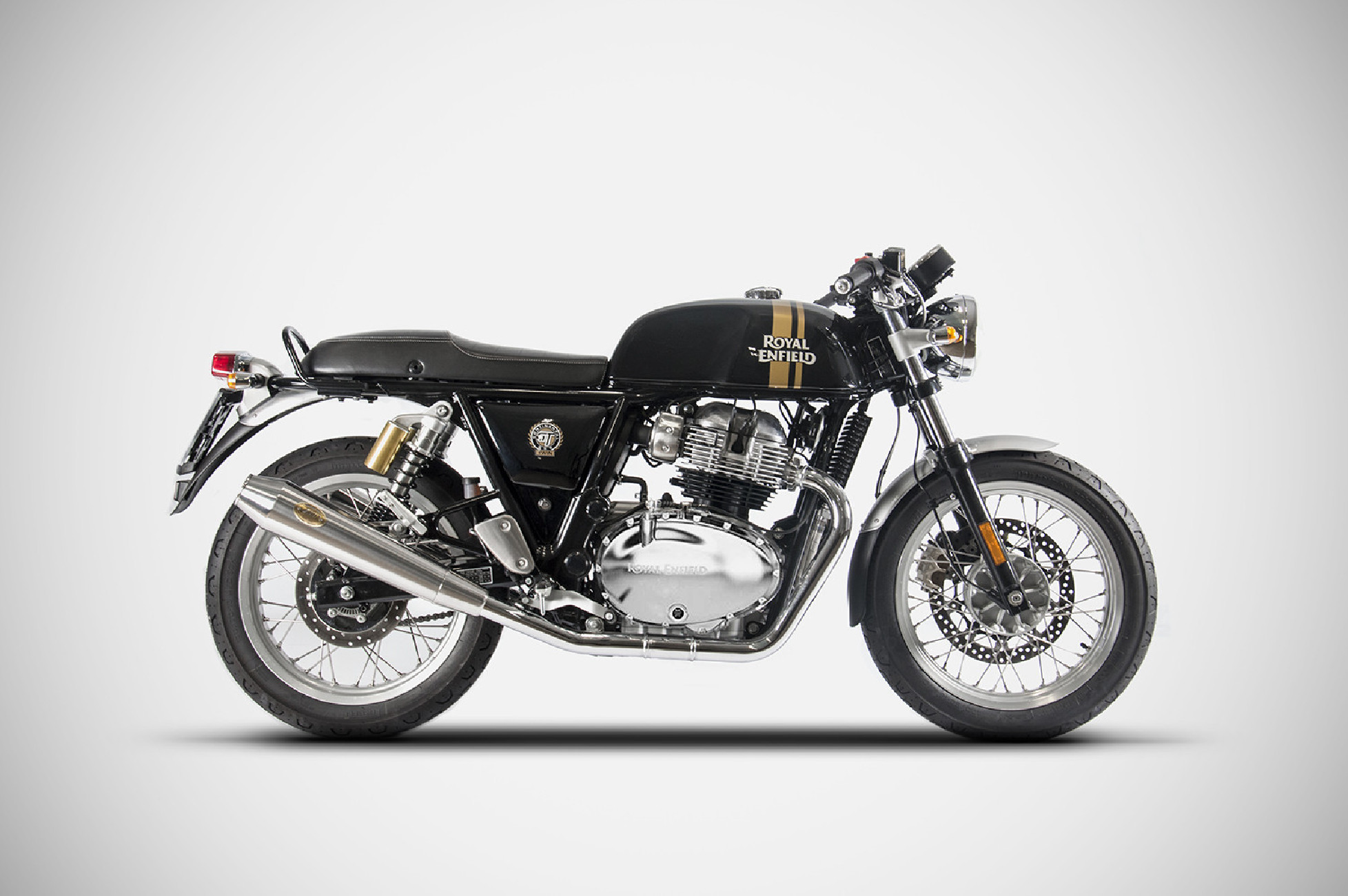 Royal Enfield Continental GT 650 19-20 Slip-On Silenziatori Acciaio Inox