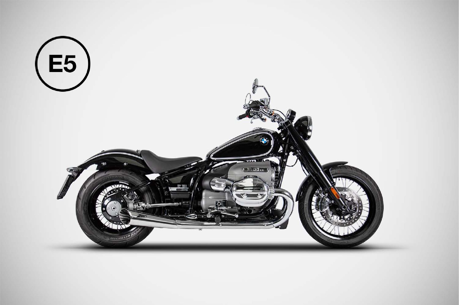 BMW R 18 exhaust SLIP-ONS 20-23 ZARD Stainless Steel