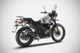 Royal Enfield Himalayan 410 17-20 Slip-On Penta Low Silenziatore Basso Acciaio