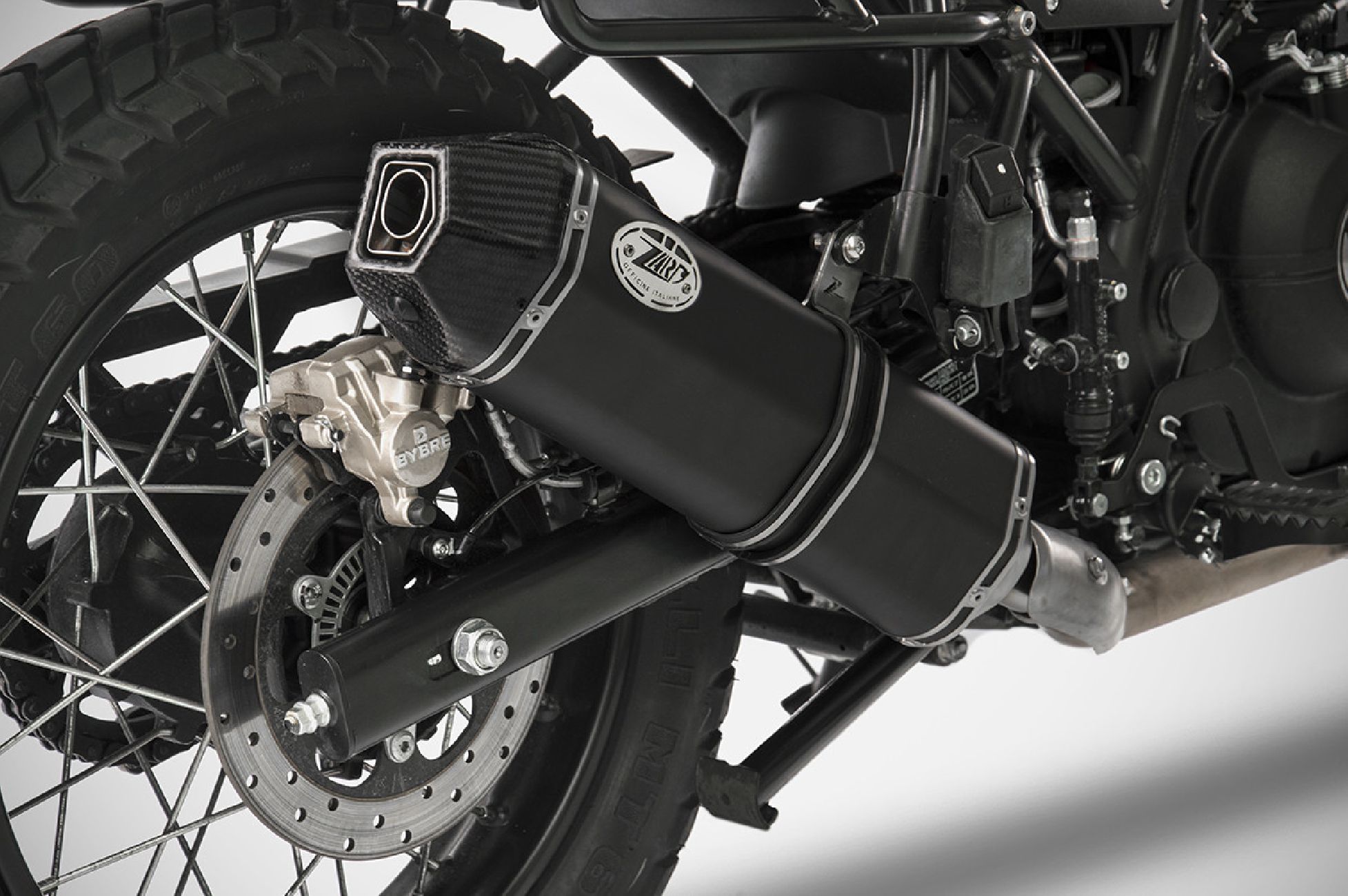 Royal Enfield Himalayan 410 17-20 Slip-On Penta Low Silenziatore Basso