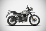 Royal Enfield Himalayan 410 17-20 Slip-On Penta Low Silenziatore Basso Acciaio Inox