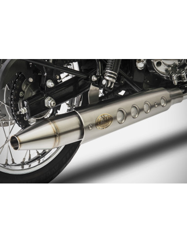 Royal Enfield Classic 500 17 20 Slip-On Stainless Steel Euro 4 and Racing Approved