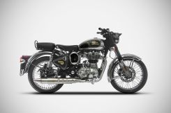 Royal Enfield Classic 500 17-20 Slip-On Stainless Steel Euro 4 and Racing Approved